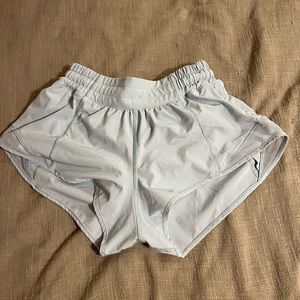 Lululemon light blue shorts
